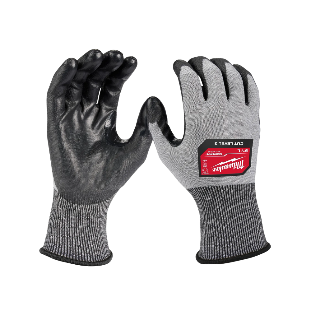 Milwaukee Cut Level 3 High Dexterity Polyurethane Dipped Gloves